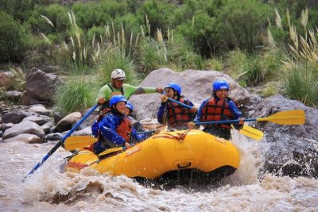 Tour Rafting en Mendoza con Cabalgata 