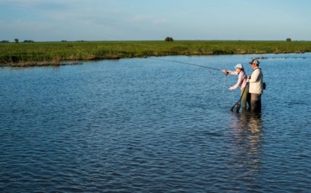 Pesca en el R�o Paran� abordo ...